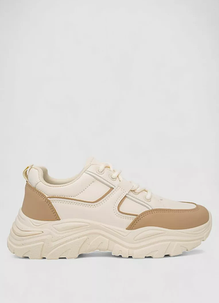 Кросівки жіночі, колір бежевий, 248ra140-65
