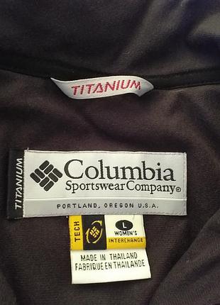 Демисезонная  светло серая куртка columbia titanium р.л, оригинал 8