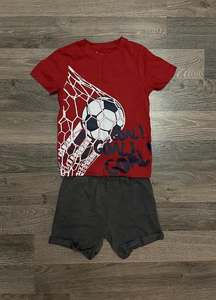 Літній комплект :футболка та шорти