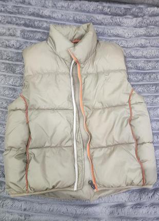 Безрукавка жилетка пуфер h&m 9-10 р.