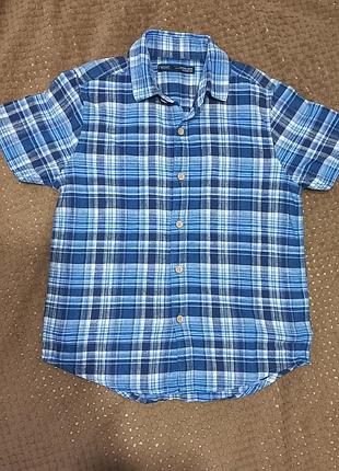 Рубашка детская next 4-6р