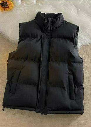 Женская жилетка плащевка, синтепон