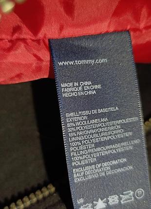 Tommy hilfiger пальто куртка косуха 9