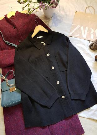 Рубашка женская свитер женская куртка женская кардиган женский оверсайз свободный крой объемный на пуговицах