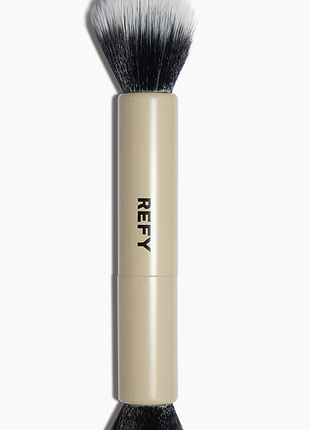 Двосторонній пензлик для макіяжу refy duo face brush