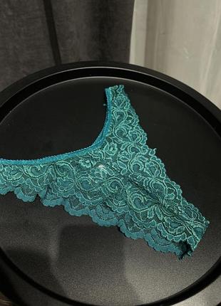 Брендовые винтажные кружевные трусики