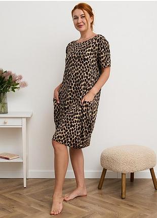 Туніка жіноча леопардова 19046