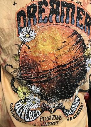 Футболка трендова «на позитиві» оверсайз (l)