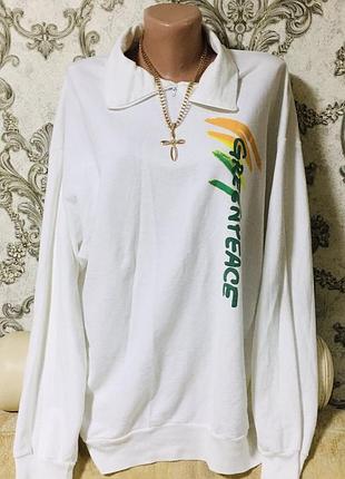 Натуральный свитер свитшот