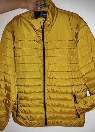 Новая сток стильная горчичная демисезонная куртка курточка бренд.george.л-хл