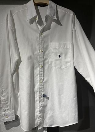 Мужская классическая хлопковая рубашка polo