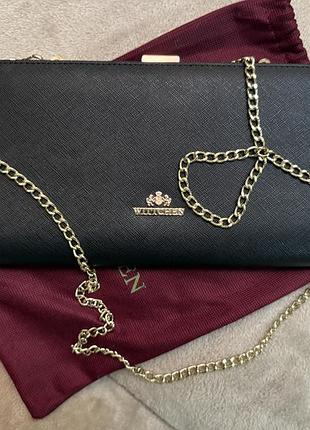 Стильна жіноча сумка-клатч з натуральної шкіри