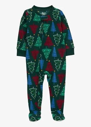 Cлип пижама пижамка флис человечек кигурумы для мальчика оригинал картерс carters