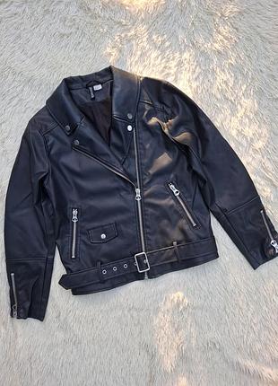 Женская куртка-косуха h&m р.s-m