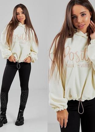 Худи теплая на девочку