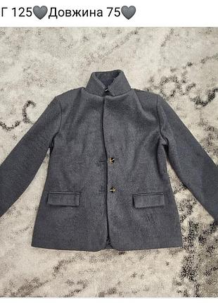 Пальто-пиджак размер 16, 42-44, ог 125