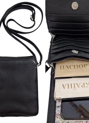 Кожаная сумка менеджер органайзер mala