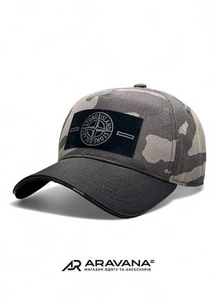 Бейсболка тракер stone island tactical camo fw’25