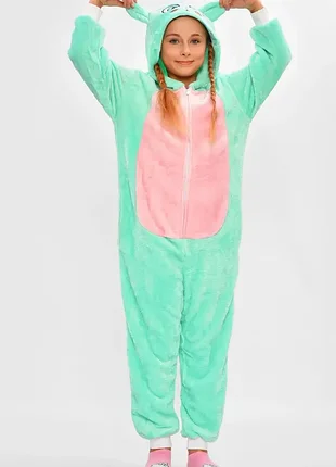 Теплая пижама кенгуруми с ушками