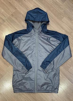 Куртка вітровка under armour на 14-15 років на флісі, 164см, або доросла s