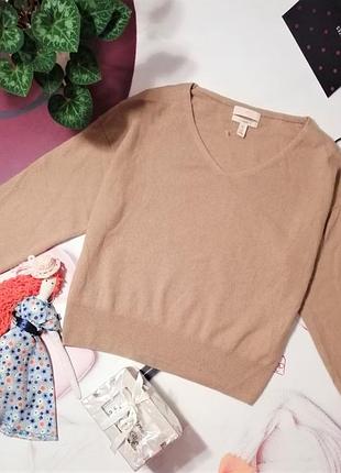 Пуловер h&m, 100% натуральний кашемір, розмір xs / s або 6/8