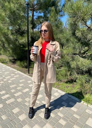 Костюм кашемір рубашка + штани