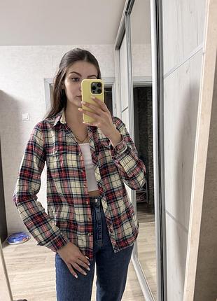 Сорочка в клітинку