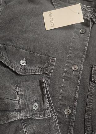 Легка джинсова рубашка