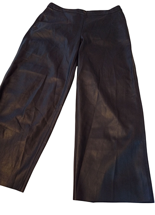 Широкі штани із штучної шкіри, брюки betty barkley 
#3