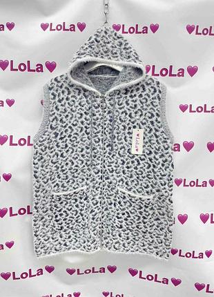 Женская жилетка ангоровая