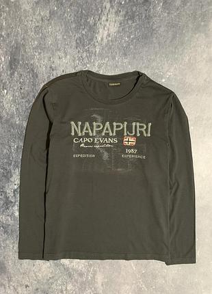 Лонгслів світшот чоловічий napapijri оригінал м кофта