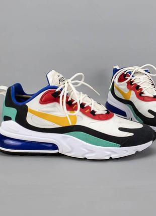 Яркие кроссовки на балонах nike air max 270 react