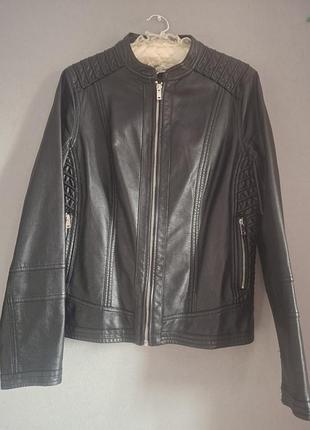 Куртка з екошкіри by very