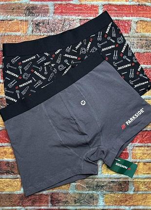 Арт.727 трусы боксеры мужские 2шт parkside.