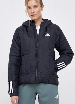 Куртка жіноча адідас з капюшоном демісезонна