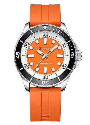 Curren 8448 silver-orange
