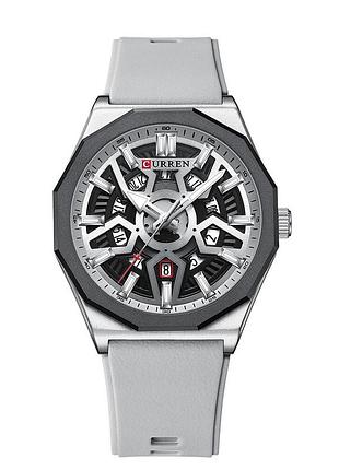 Curren 8437 silver-white