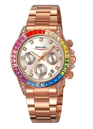Skmei 2352rgsi rose gold-silver