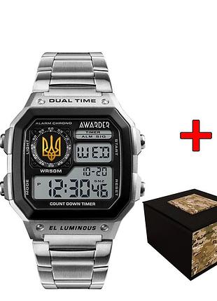 Awarder 011bkuagd тризуб золото срібло + коробка