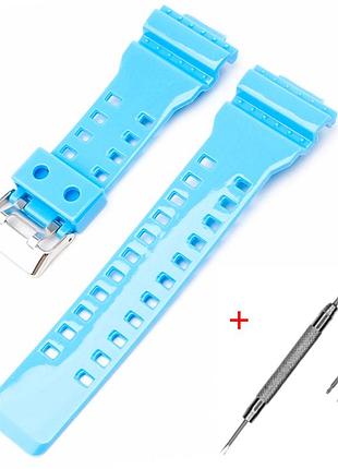 Ремешок для casio g-shock ga-100/110/120/140/150/200/300/400/700, gd-100/110/120, gaw100/gax100, gl