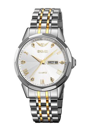 Skmei 2291tgdwt silver-gold-white