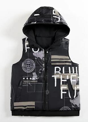 Двусторонняя жилетка жилет