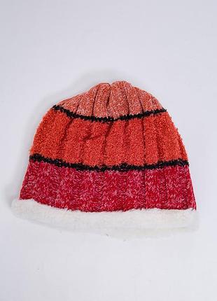 Детская шапка, терракотового цвета, из шерсти, 167r7777