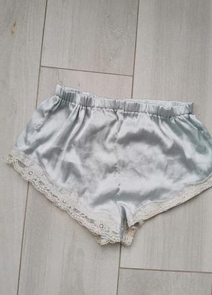 Шорты атласные пижамные