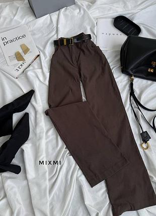 Штани брюки жіночі реал фото бежевв чорні шоколадні