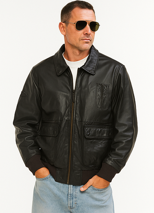 Мужская куртка пилот q21 авиатор