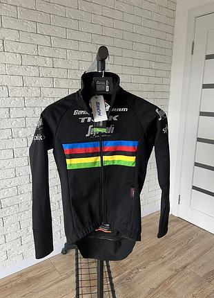 Вело куртка santini trek-segafredo polartec оригінал