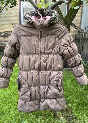 Куртка пальто cherokke на дівчинку 7-8 років 122-128