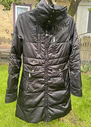 Фірмове пальто пуховик elisabetta franchi 36 розмір хс-с