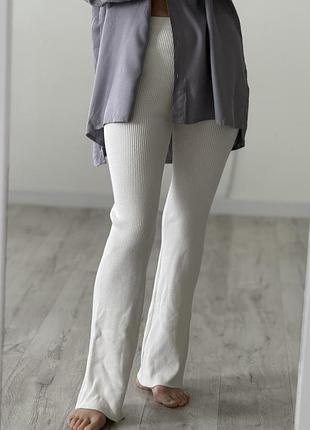 Штани в рубчик zara